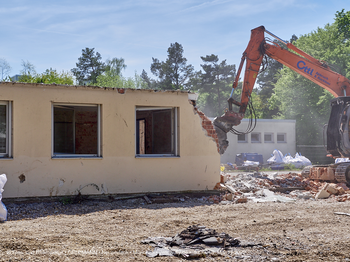 11.05.2022 - Baustelle am Haus für Kinder in Neuperlach